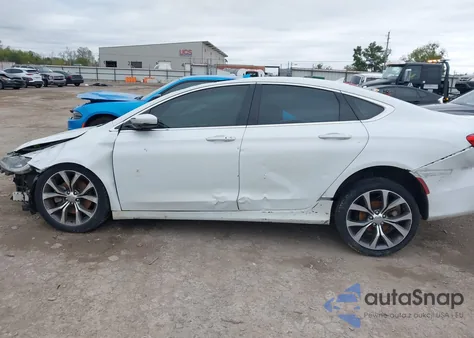 2015 Chrysler 200 C из США, поврежденный, VIN 1C3CCCCG7FN582029